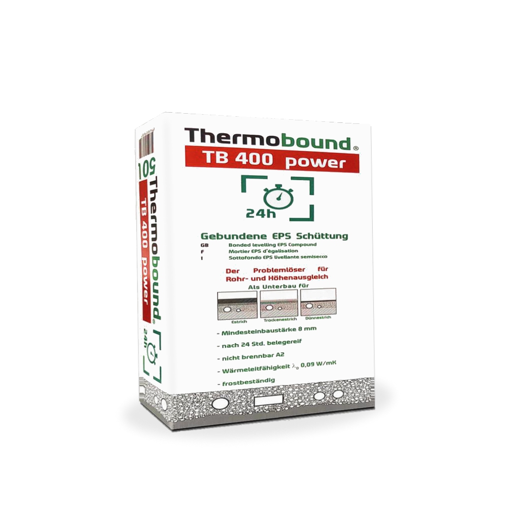Thermobound TB 400 power zementgebundene Ausgleichsschüttung gebrauchsfertig - 50 Liter 